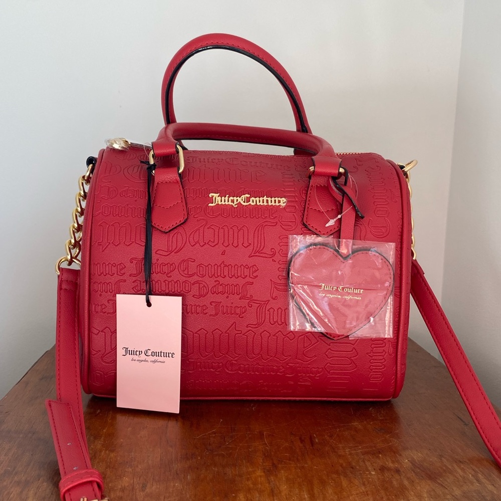 ✨NWT ❤️ RED JUICY COUTURE BOWLING BAG 🥰❤️🫶